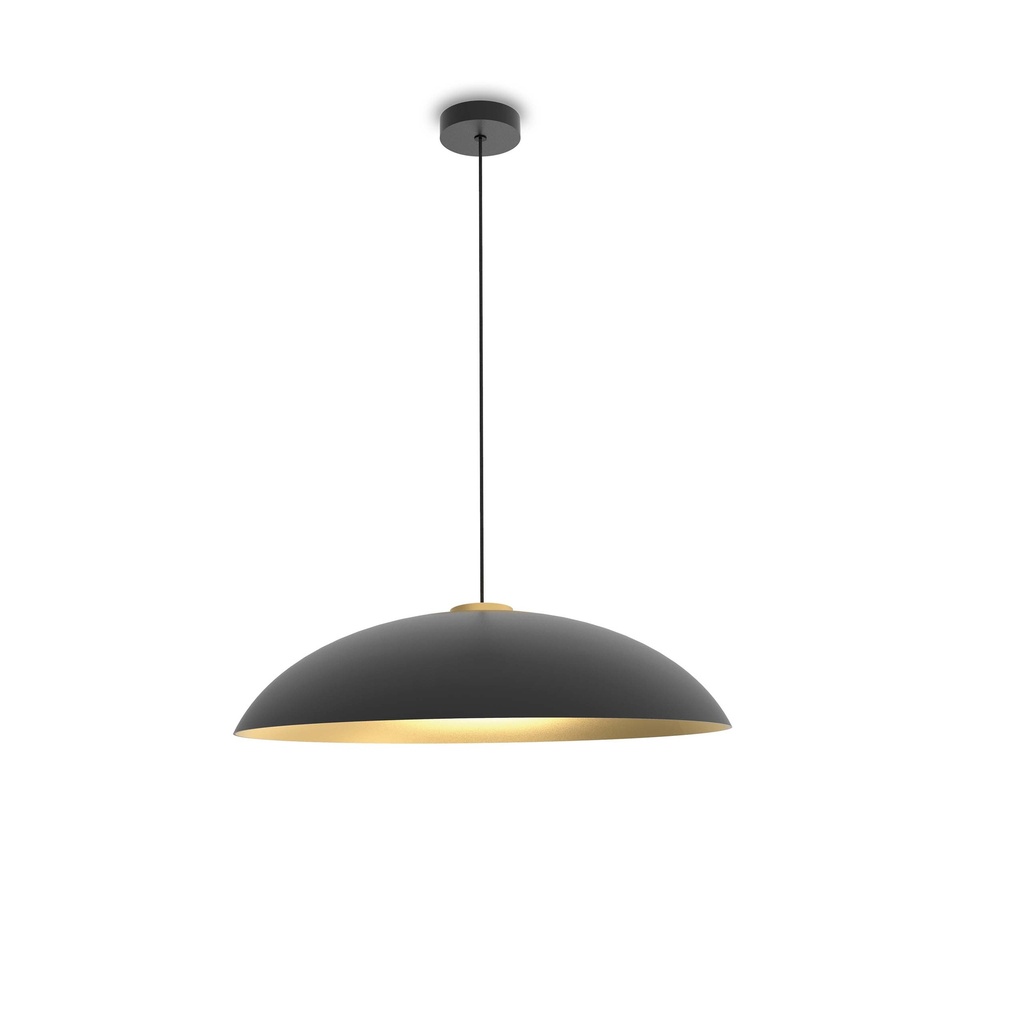 ROBIN 04330 | REBECA PENDANT - MATTE BLACK AND GOLD
