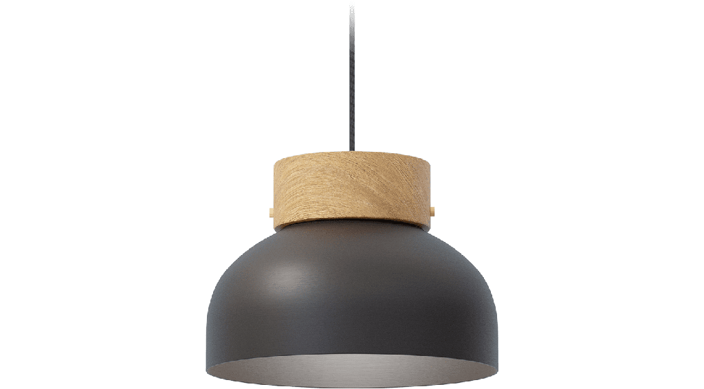 ROBIN LAMPS 01469 | REIKO PENDANT FLAT - MAT BLACK