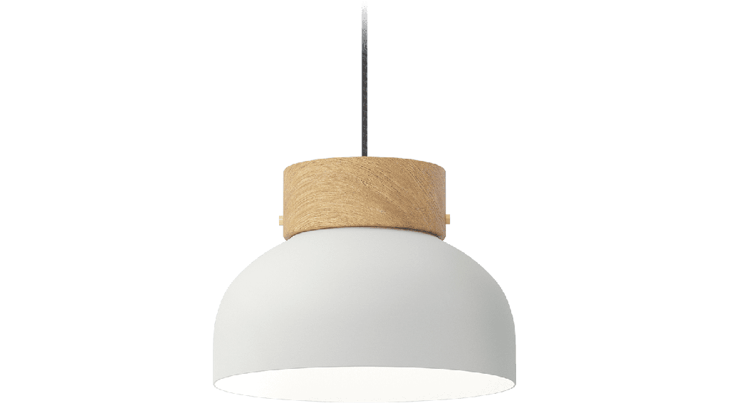 ROBIN 01476 | REIKO PENDANT FLAT - MATTE WHITE