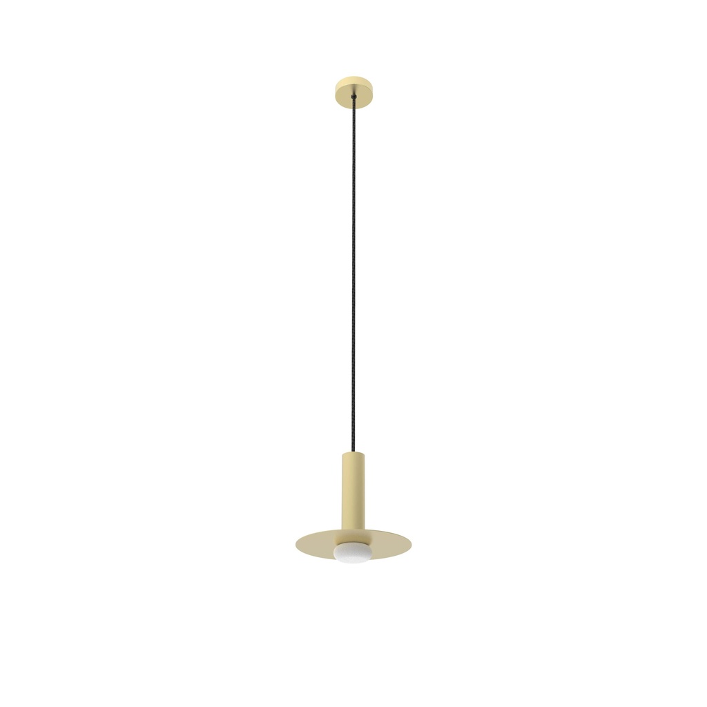 ROBIN 04576 | REINA PENDANT - MATTE POLISHED BRASS