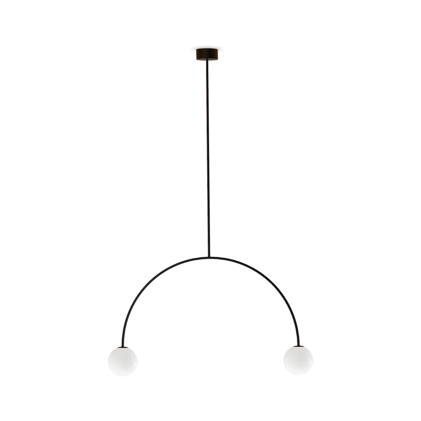 ROBIN 04293 | RIGA PENDANT 80 - MATTE BLACK