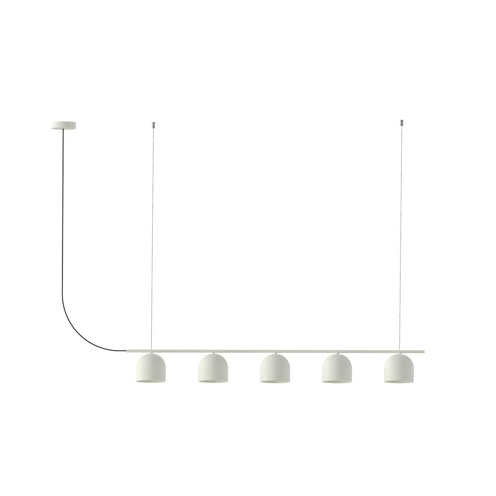 ROBIN 02886 | RIO PENDANT CHANDELIER LINEAR 5 - MATTE WHITE