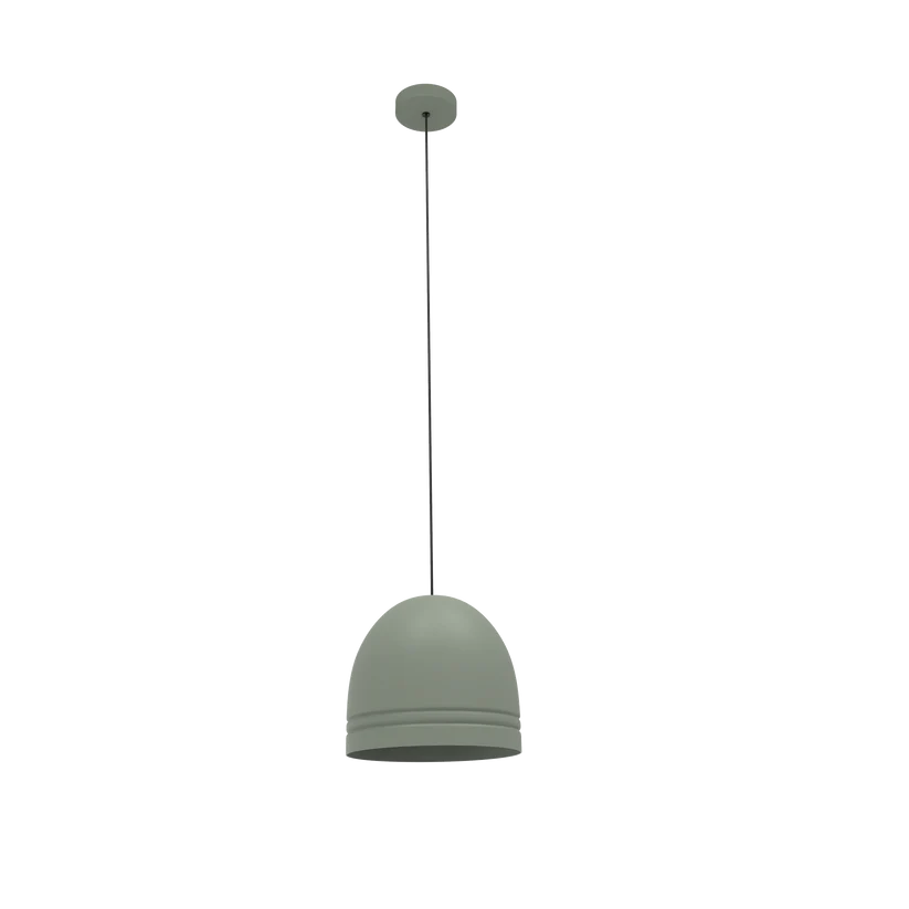 ROBIN LAMPS 06037 | RONDA PENDANT - OLIVE GREEN