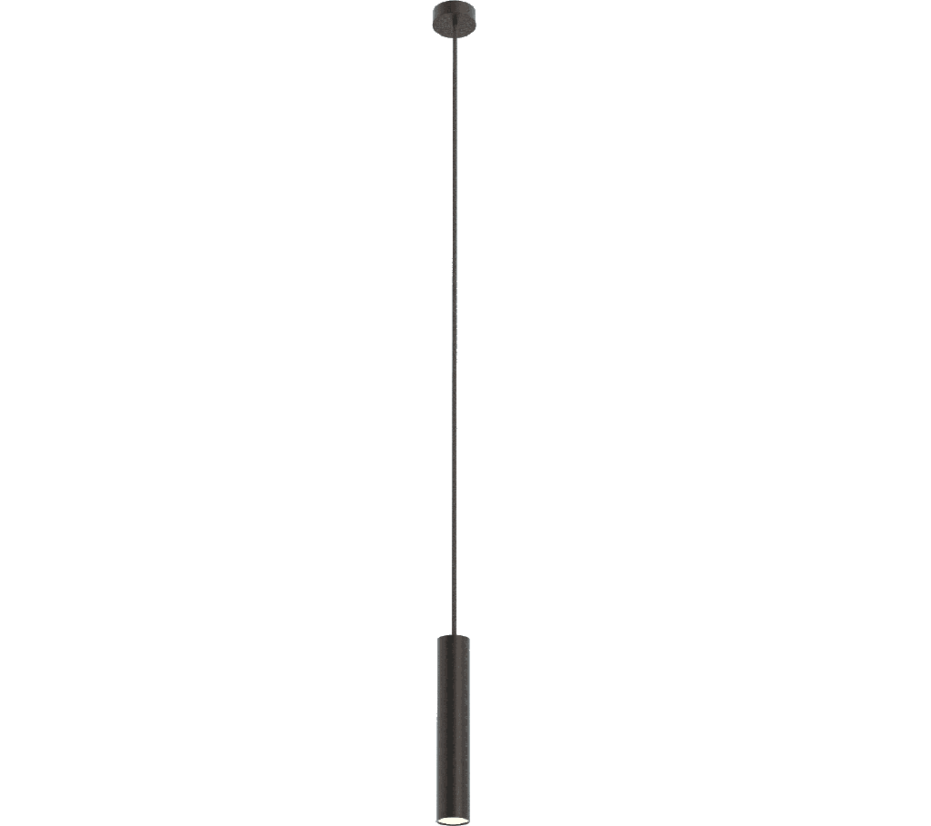 ROBIN 02572 | ROSE PENDANT 25 - MATTE BLACK