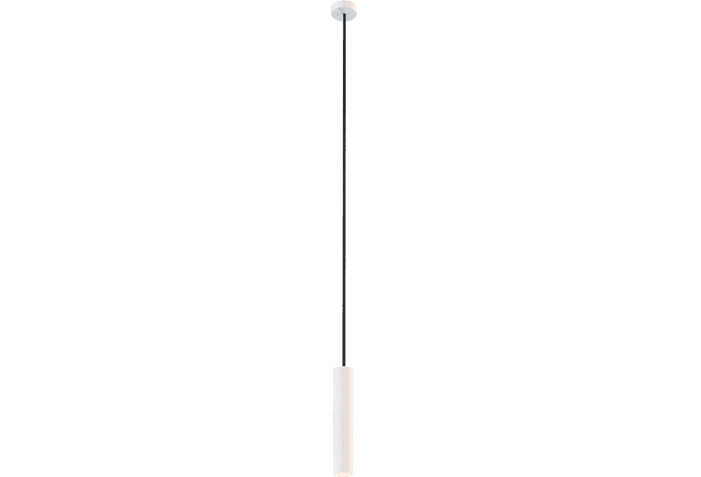 ROBIN 02589 | ROSE PENDANT 25 - MATTE WHITE