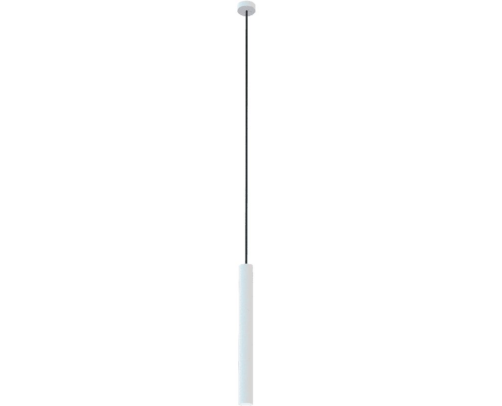 ROBIN 02619 | ROSE PENDANT 40 - MATTE WHITE