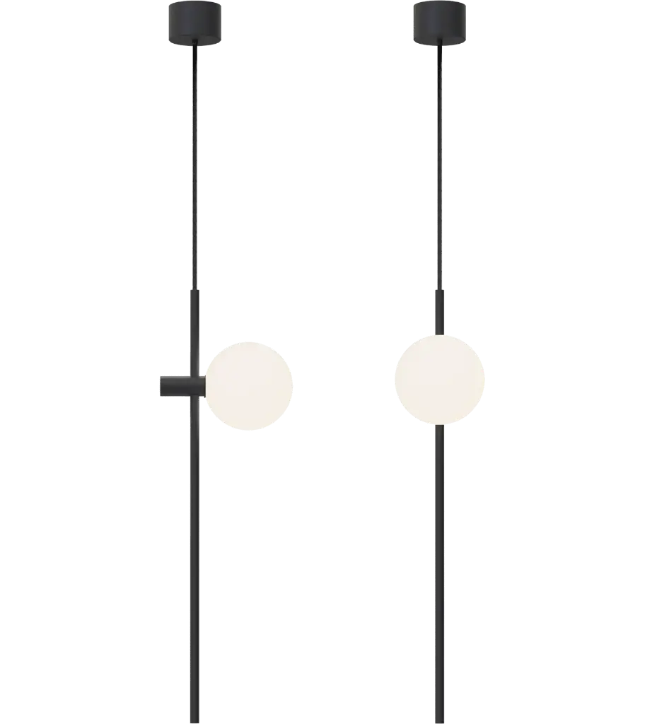 ROBIN 00592 | ROXANNE PENDANT NORTH - MATTE BLACK
