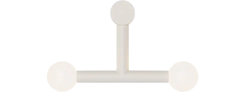 ROBIN 00059 | RIGOBERTA WALL DIRECT TRIO - MATTE WHITE