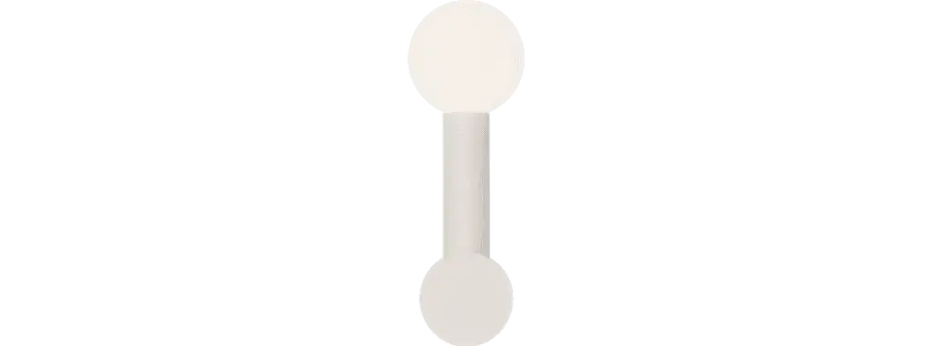 ROBIN 00110 | RIGOBERTA WALL DIRECT MONO - MATTE WHITE