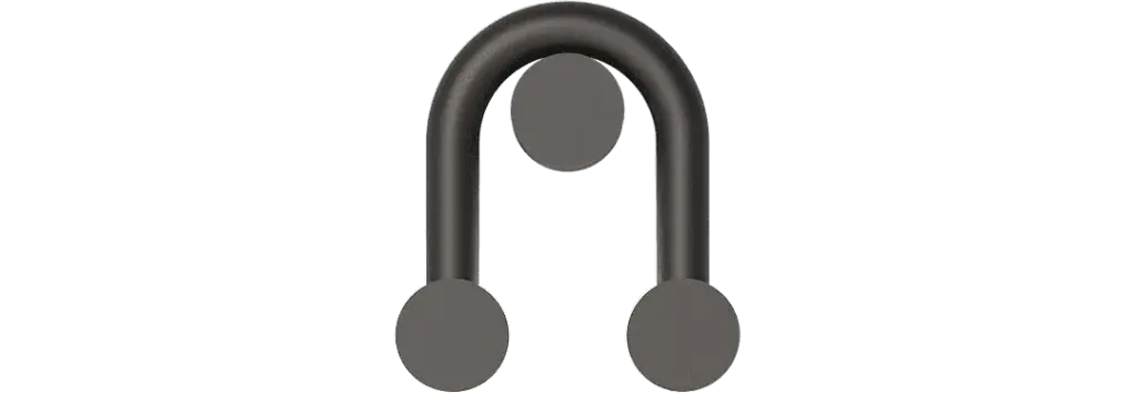 ROBIN 00400 | RIGOBERTA WALL INDIRECT SUPER CURVED - MATTE BLACK