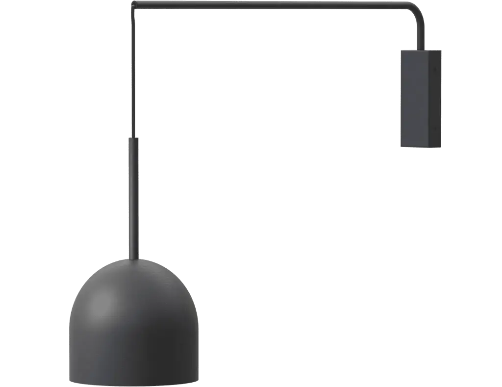 ROBIN 00875 | RIO WALL SINGLE ARM - MATTE BLACK