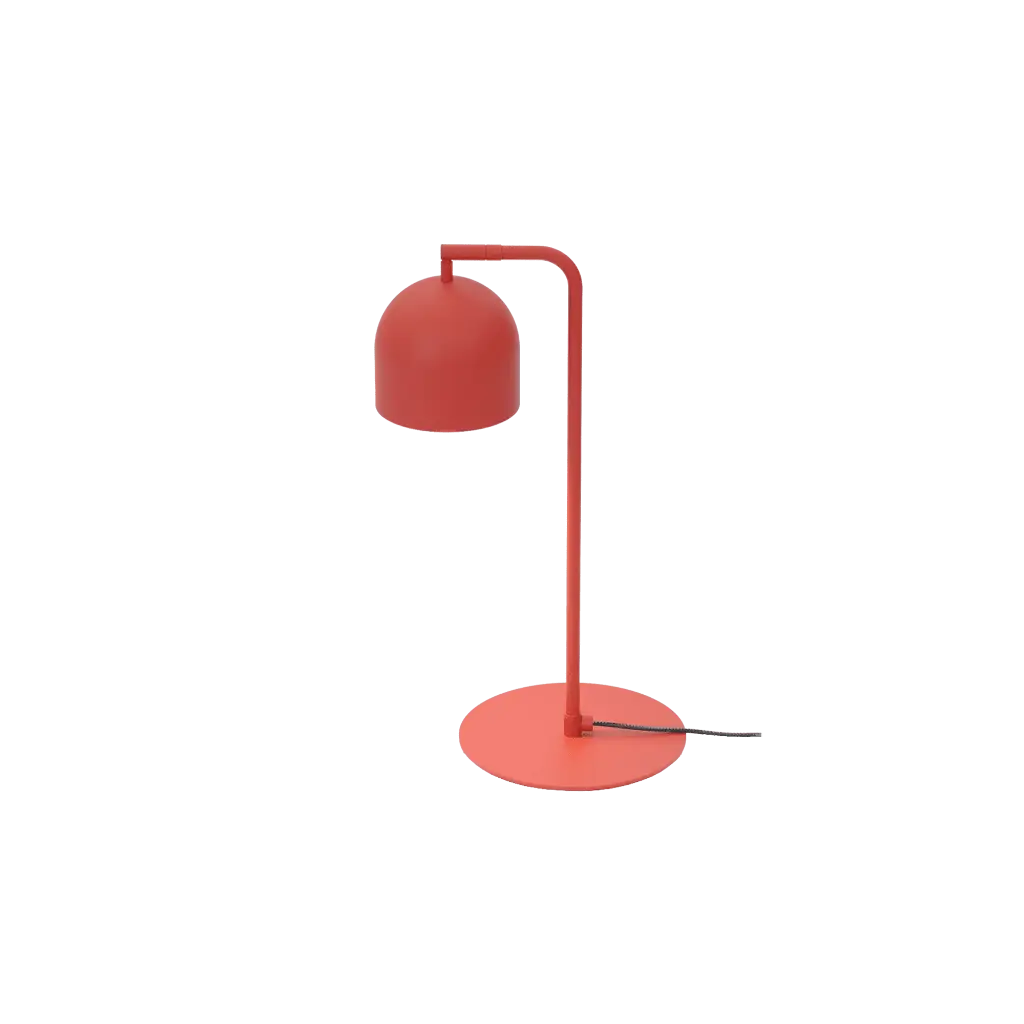 ROBIN LAMPS 00776 | RIO TABLE ARTICULATED - MAT TERRACOTTA RED