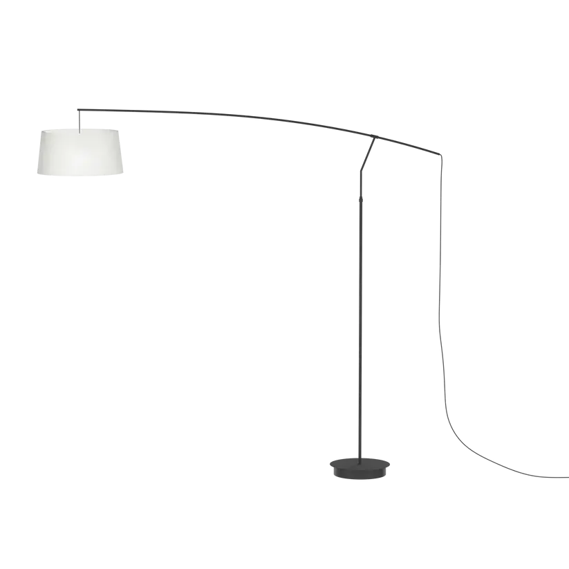 ROBIN LAMPS 04224 | RAISA FLOOR - MAT BLACK