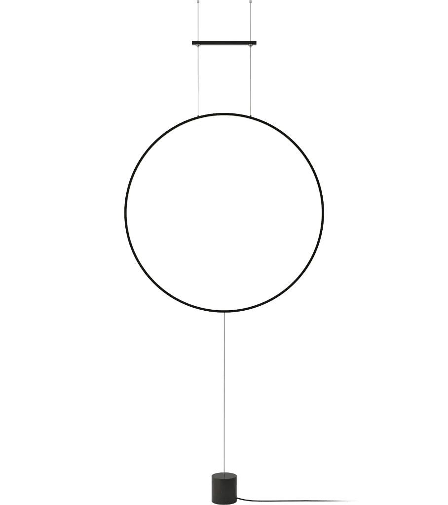 ROBIN LAMPS 01155 | RAMONA FLOOR - MAT BLACK