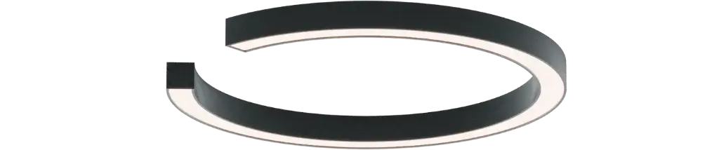 ROBIN 01377 | ROBERTA CEILING 50 - MATTE BLACK