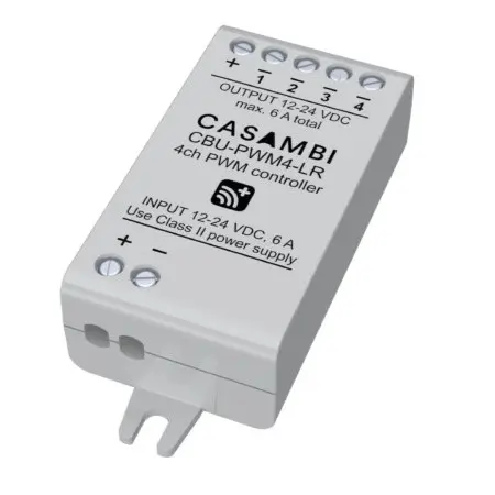 CASAMBI CBU-PWM4-LR | BLUETOOTH 12-24V PWM CONTROLLER 4CH