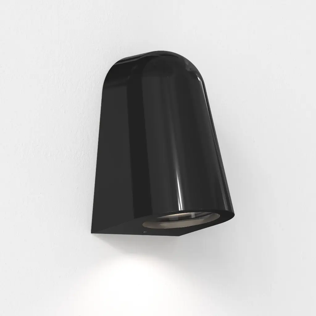 ASTRO LIGHTING 1317022 | MAST LIGHT - GLOSS GLAZE BLACK