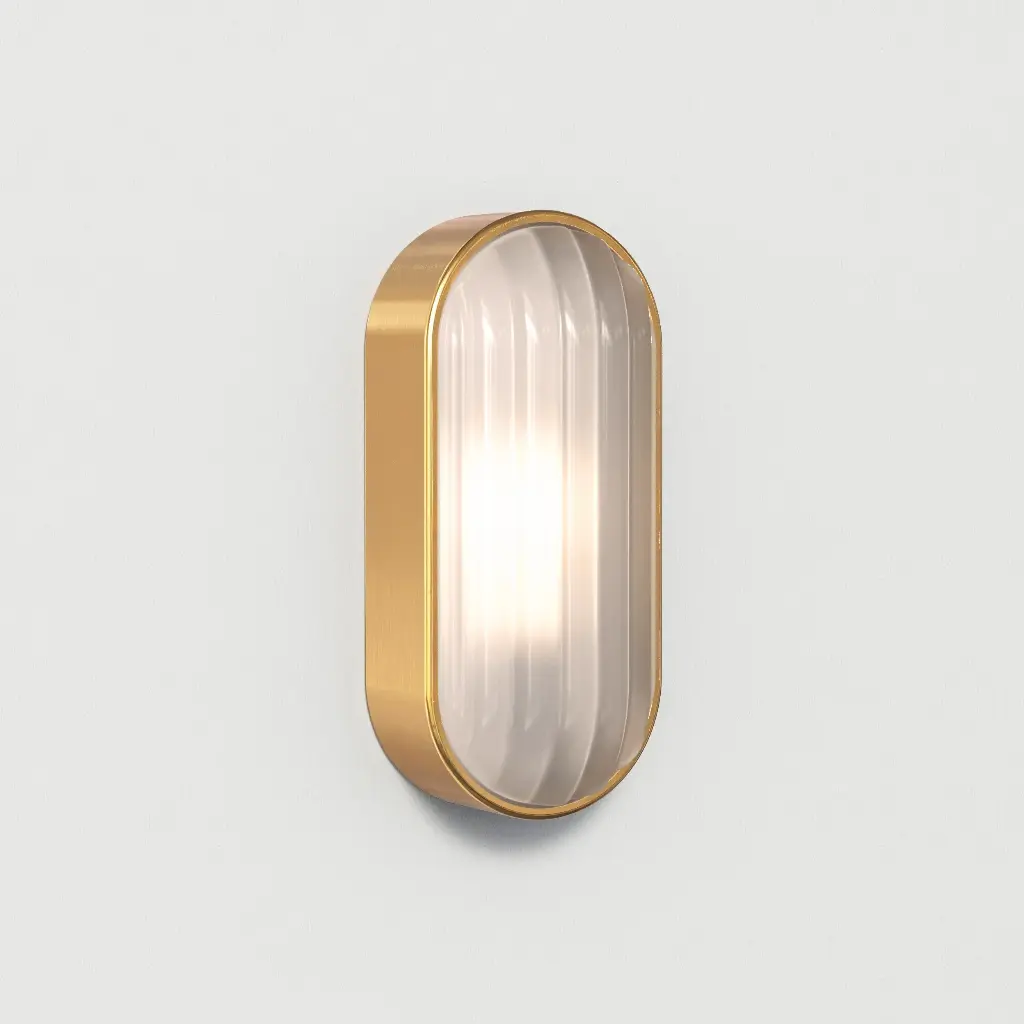 ASTRO LIGHTING 1032019 | MONTREAL OVAL PVD BRUSHED BRASS IP44