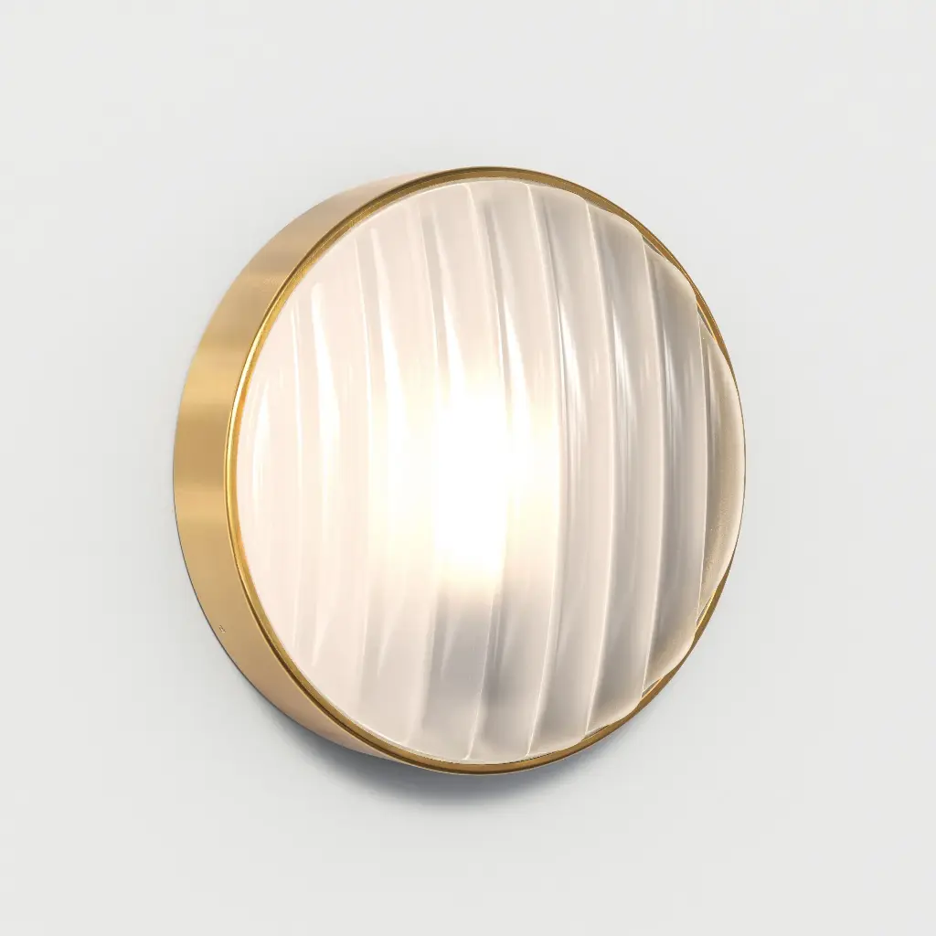 ASTRO LIGHTING 1032018 | MONTREAL ROUND 300 PVD BRUSHED BRASS IP44
