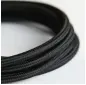 ROBIN LAMPS 90342 | CT75-NG] TEXTILE CABLE 2X075 SILK BLACK