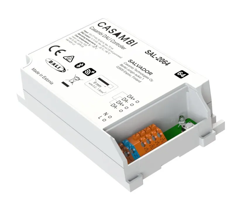 CASAMBI SAL-2016 | BLUETOOTH SALVADOR SERIES 2000 - 16 DALI DRIVER ADDRESSES