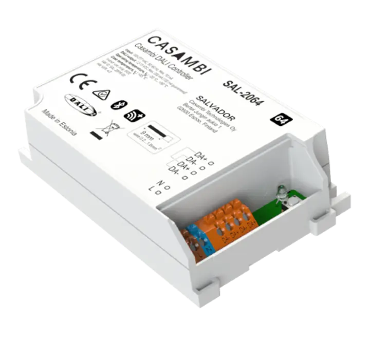 CASAMBI SAL-2064 | BLUETOOTH SALVADOR SERIES 2000 - 64 DALI DRIVER ADDRESSES