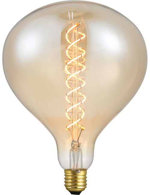 SPL LIGHTING LX023911805 | LED E27 FILAMENT XXL FLEX R160X225MM 230V 350LM 6W 2000K 920 360° AC GOLD DIMMABLE
