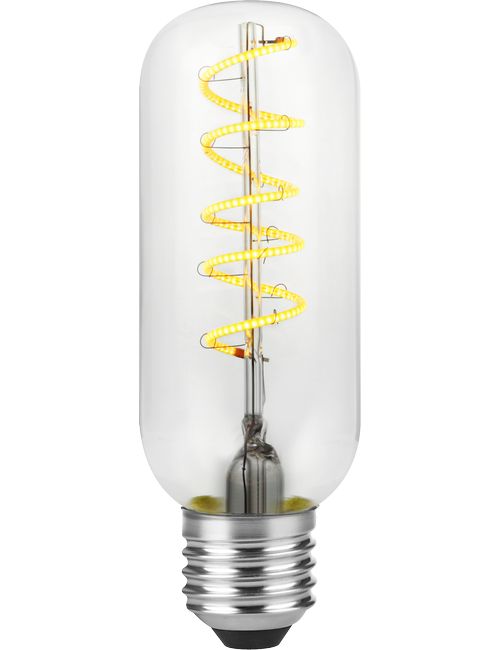 SPL LIGHTING LX023922309 | LED E27 FILAMENT FLEX AX TUBE T45X130MM 230V 250LM 4.5W 2200K 922 360° AC CLEAR DIMMABLE