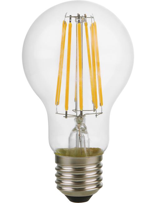 SPL LIGHTING LX023870902 | LED E27 FILAMENT GLS A60X110MM 230V 806LM 8W 2500K 925 360° AC CLEAR DIMMABLE