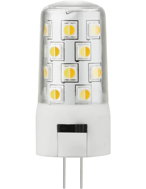 SPL LIGHTING L022431035 | LED G4 SWITCH T19X46MM 12V 300LM 3W 3000K/4000K/6500K RA90 AC/DC CLEAR DIMMABLE