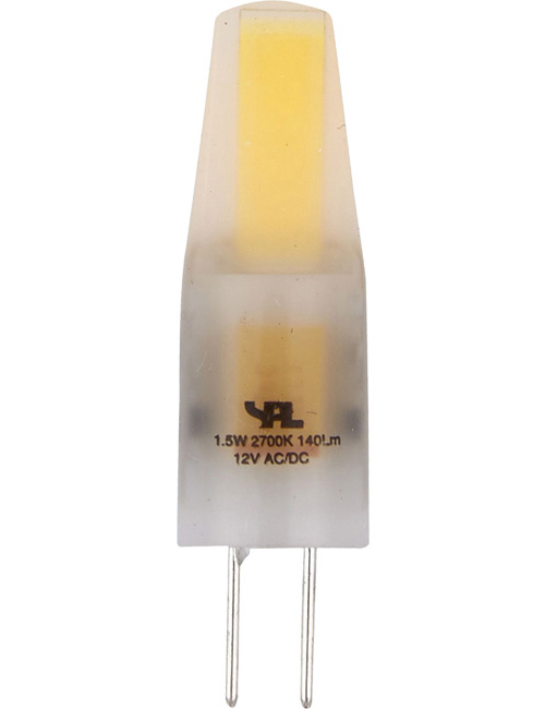 SPL LIGHTING 022453527 | LED G4 COB T10X37MM 12V 140LM 1.5W 2700K 827 360° AC/DC DIMMABLE FROSTED