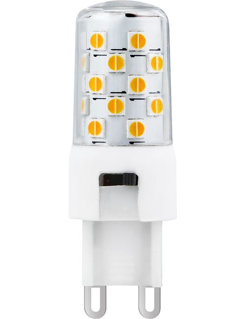 SPL LIGHTING L023737035 | LED G9 SWITCH T18X55MM 220-240V 350LM 3.4W 3000K/4000K/6500K RA90 AC CLEAR DIMMABLE