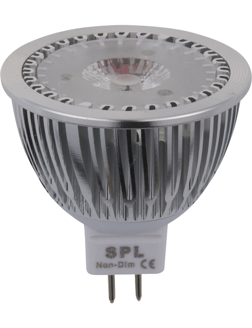 SPL LIGHTING 023040270 | LED GU5.3 MR16 PMMC 50X50 12V 270LM 4W 827 45° AC/DC NON-DIM