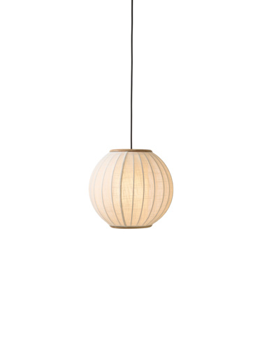 HALO DESIGN 749249 | BALLOON PENDANT Ø30 LINEN WHITE 40W DIMMABLE IP20