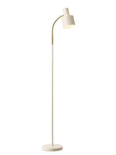 HALO DESIGN 746859 | VOGUE FLOOR E27, CREME/ ANTIQUE 25W DIMMABLE IP20