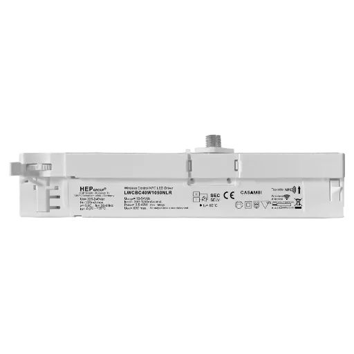 [HEP-11001000016] HEP 11001000016 | TRACK ADAPTER DIMMABLE LWCBC40W1050NLR-B (CASAMBI)