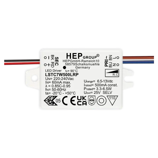 [HEP-11002000217] HEP 11002000217 | LED DRIVER CC DIMMABLE LSTC7W500LRP (TRAILING EDGE)