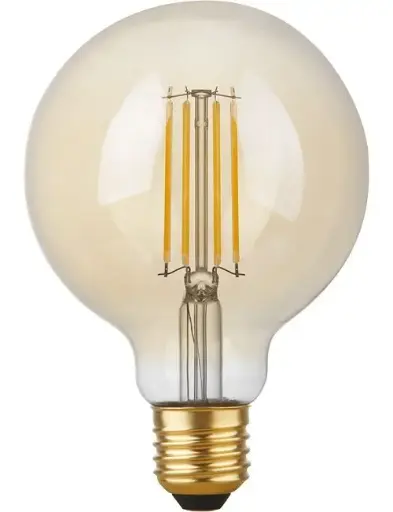 [SPL-LT279547005] SPL LIGHTING LT279547005 | LED E27 FILA GLOBE G95X135 230V 470LM 4.7W 922 AC GOLD DIM