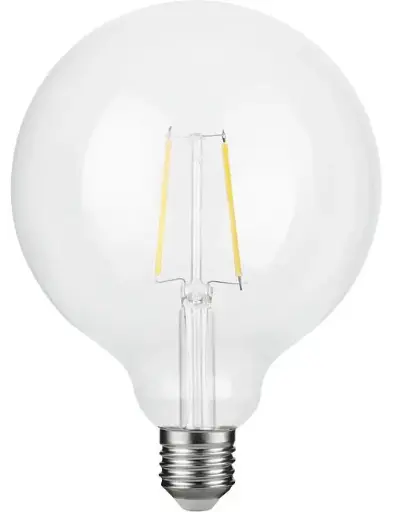 [SPL-LT272525002] SPL LIGHTING LT272525002 | LED E27 FILA GLOBE G125X170 230V 250LM 2.5W 925 AC CLEAR DIM