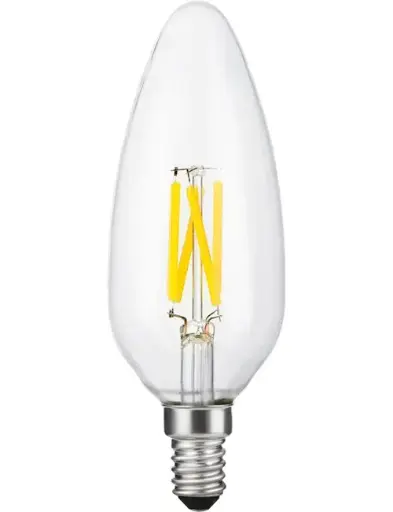 [SPL-LX024104509] SPL LIGHTING LX024104509 | LED E14 FILA GIANT CANDLE C45X130 230V 320LM 4W 922 AC CLEAR DIM