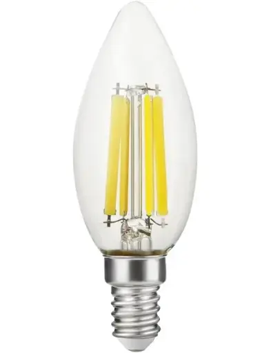 [SPL-LT149180627] SPL LIGHTING LT149180627 | LED E14 FILA CANDLE C35X100 230V 806LM 7W 927 AC CLEAR DIM