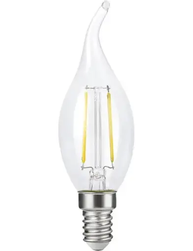 [SPL-LT149325027] SPL LIGHTING LT149325027 | LED E14 FILA TIP CANDLE C35X110 230V 250LM 2.5W 927 AC CLEAR DIM