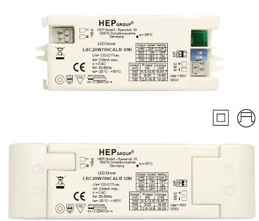[HEP-11003000055] HEP 11003000055 | LED DRIVER CC LBC20W700CALR-UNI
