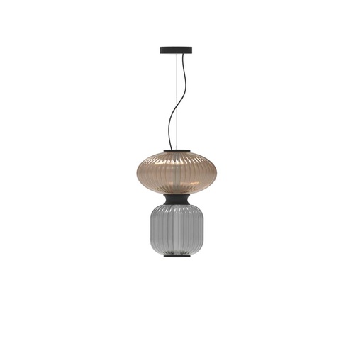 [ROB-10775] ROBIN 10775 | GOLDENBERRY PENDANT - AMBAR & GREY