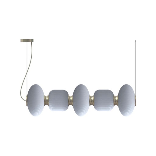 [ROB-10904] ROBIN 10904 | WHITEBERRIES PENDANT GLOW QUINTED - GOLD