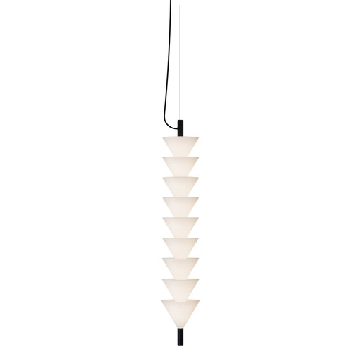 [ROB-11208] ROBIN 11208 | BOGA PENDANT VERTICAL DOWN - MATTE BLACK