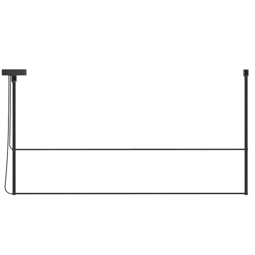 [ROB-10430] ROBIN 10430 | RENÉ PENDANT HORIZONTAL DUO 160 - MATTE BLACK