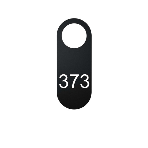 [ROB-11451] ROBIN 11451 | BLINK WALL SIGNAGE TAG - MATTE BLACK