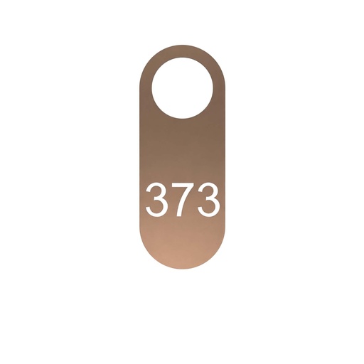 [ROB-11482] ROBIN 11482 | BLINK WALL SIGNAGE TAG - COPPER