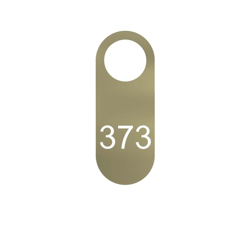 [ROB-11475] ROBIN 11475 | BLINK WALL SIGNAGE TAG - GOLD